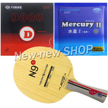 Galaxy YINHE N9s Blade With Galaxy YINHE 9000D and Mercury II Rubbers for a Table Tennis Racket Long Shakehand FL 2024 - buy cheap