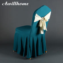 shipping free  50pcs fancy spandex chair covers  ruffle chair cover spandex lycra chair covers 2024 - buy cheap