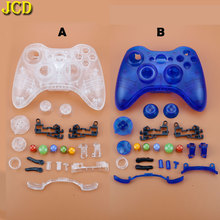 JCD для беспроводного контроллера Microsoft Xbox 360, Жесткий Чехол для геймпада, защитный чехол с кнопками, комплект аналоговых бамперов 2024 - купить недорого