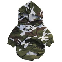 New Pet Dog Clothes For Small Dogs Camouflage Hooded Sweatshirt Puppy Pet Cat Coat Jacket Chihuahua Pug Hoodie Clothing Apparel 2024 - buy cheap