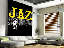 Custom 3 d wall murals wallpaper, Jazz Music used in the KTV bar sitting room background wall PVC papel de parede 2024 - buy cheap