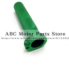 CNC Alloy Billet Twister Throttle Tube Fit KLX KTM CRF KXF 4-stroke 250 Off Road Motorcross Racing Dirt Bike Parts Green 2024 - buy cheap