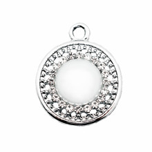Nueva llegada 20 unids/lote perlas de cristal colgantes dijes broche de langosta colgante encanto para pulsera y colgante colgantes de joyería 2024 - compra barato