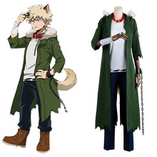 Disfraz de Katsuki Bakugou para hombre y mujer, conjunto completo de abrigo y Boku no Hero Academia para Halloween y Carnaval 2024 - compra barato