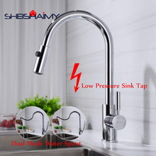 Chrome Low Pressure 360 Degree Rotating Kitchen Faucet Sink Mixer Tap Kitchen Tap Sink Tap 2024 - buy cheap