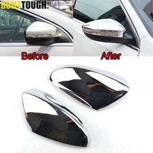 Accessories Fit For Vw Passat Cc B7 Door Side Wing Mirror Chrome Cover Cap Rear View Trim 2024 - buy cheap