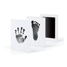 6 видов цветов новорожденных отпечаток Hand подушечка ребенка Handprint след водяной знак для Сувениры литья глины для Детские сувениры 2024 - купить недорого
