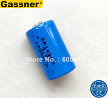 100pcs/Lot 3.6V Size 1/2AA ER14250 1200mAh 1.2A LiSOCL2 14250 Lithium Battery replace for SAFT LS14250 TL-5902 2022 - buy cheap