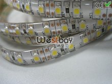 white led strip, waterproof flexible led strip,600pcs 3528 led flexible strip,5meters/roll,FPCB width 8mm, WF-12W120D-3508 2024 - buy cheap