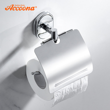 Accoona Bath Toilet Paper Towel Holder Wall Mount Toilet Tissue Paper Holder Bathroom Roll Paper Towel Holder A11205 2024 - buy cheap