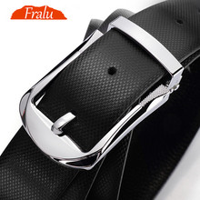 FRALU  designer belts belt men first layer cowhide belt male leather buckle casual business trousers male belt 2024 - buy cheap