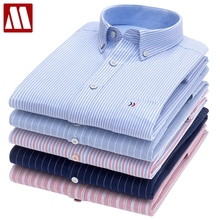 2022 Spring Men Casual Long Sleeved Stripe Shirt Slim Fit Male Social Business Dress Shirts Brand Men Clothing Soft Comfortable 2024 - buy cheap