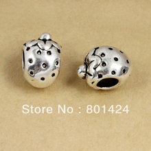 free shipiing 30pcs 63-566 metal  strawberry beads for diy jewelry  Alloy European style Beads,Large Hole  Beads 2024 - buy cheap