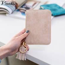 VMOHUO Leather Small Wallet Women Luxury Brand Mini Women Wallets Purses Female Short Coin Zipper Purse Credit Card Holder 2024 - buy cheap