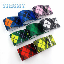 YJHSMY I-19330-842,38mm 10yards geometric Thermal transfer Printed grosgrain Ribbons,bow cap DIY handmade accessories decoration 2024 - buy cheap