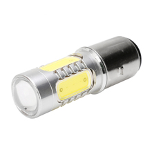 Bombilla de faro de motocicleta BA20D H6 4 COB 4 LED blanco 7,5 W para bicicleta, ciclomotor, Scooter, ATV, 1 ud. 2024 - compra barato