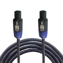 Cable NL4FC Speakon para altavoz activo, conector Om de 4 pines, M/M, 1M, 2M, 3M, 5M, alta calidad 2024 - compra barato