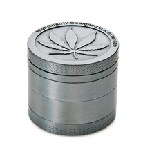 40mm 4 layers Metal Zinc Alloy Leaf Herb Grinder Spice Herbal Smoking Crusher Accessories Pipe Hand Muller Tobacco Herb Grinder 2024 - buy cheap