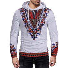 African Dashiki Print Hoodie Sweatshirt Men 2021 Fashion 3D White Hoodies Men Hip Hop Streetwear Hooded Tracksuit Sweat Homme 2024 - buy cheap