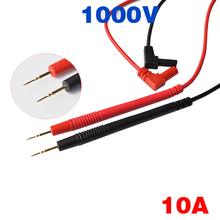 1 Pair 1000V 10A Needle Tip Probe Silica Gel Pens And Gold-plated Copper Needle For Universal Digital Multimeter Leads Pin Pen 2024 - buy cheap