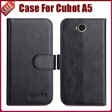 Hot Sale! Cubot A5 Case New Arrival 6 Colors High Quality Flip Leather Protective Cover For Cubot A5 Case Phone Bag 2024 - buy cheap