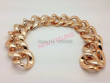 100pcs Rose Gold DIY Chunky Chain CCB Link Necklace / Bracelet / Earring Accessory FD11 2024 - buy cheap