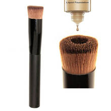 Liquid Foundation Brush Concave Type Powder Face Make Up Brush Wooden Handle Easy to Clean Cosmetic Tool 2024 - buy cheap