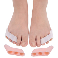 2Pcs Silicone Gel Bunion Splint Toe Separator Overlapping Spreader Protection Corrector Foot Massager 2024 - buy cheap