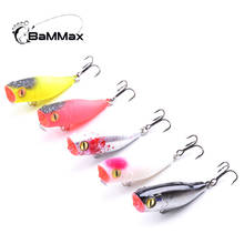 Bammax 3g 4.5cm Fishing Lure Minnow Hard Bait with Fishing Hooks Jig Bass Bait Carp fly Artificial Fishing Tackle 3D Eyes Pesca 2024 - buy cheap
