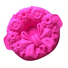 FILBAKE Silicone Cake Mold Bow Pattern DIY Cakepan Cake Decorating Tools Kitchen Accessories christmas decorations Toys 2024 - buy cheap