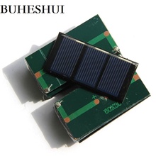 Cargador Solar BUHESHUI 0,2 W 1,5 V Mini Panel Solar policristalino para estudio de luz de batería 1,2 V 60*30MM 100 Uds 2024 - compra barato