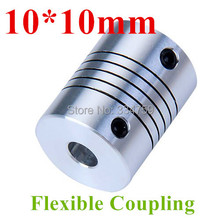Flexible coupling 10x10mm shaft coupling OD19mm*25mm flexible shaft 10mm 10mm for cnc parts stepper motor 2024 - buy cheap