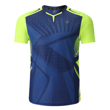 Camiseta esportiva de tênis e badminton, camiseta de tênis masculina e feminina com secagem rápida, roupas para exercícios, tênis de mesa, esportes, novo, 2019 2024 - compre barato