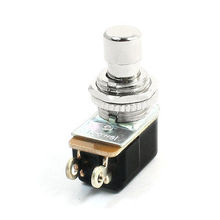 Interruptor de pie de botón de empuje, 2-Pin SPST, efectos momentáneos, AC 250V 2A 2024 - compra barato