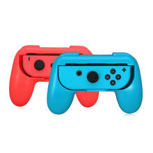2pcs/set ABS Gamepad Grip Handle Joypad Stand Holder for Nintendo Switch Left Right Joy-Con Game Controller Red+Blue 2024 - buy cheap