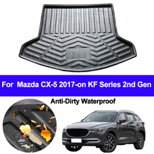 Bandeja de carga para coche, alfombrilla protectora para el suelo del maletero, para Mazda CX-5 CX5 2017 2018 serie KF 2019 2024 - compra barato