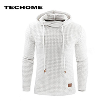 Casual Hoodies Brand Men Solid Color Hooded Sweatshirt Male Hoody Hip Hop Autumn Spring Hoodie Mens Pullover Plus Size 4XL 2024 - buy cheap