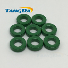 10 6 3 изолированный зеленый ферритовый сердечник, 10*6*3 мм, магнитное кольцо, магнитная катушка, защита от помех, фильтр AW 2024 - купить недорого
