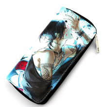 Anime Tokyo Ghoul Wallet Kaneki Ken Zipper Coin Purse JUZO SUZUYA Bai Anime Purse Uta Wallet 2024 - buy cheap