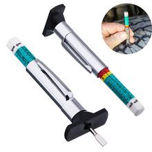 Car Tire Depth Gauge Tester Color Tyre Tread Metric Gage Motors Measures Tool 2024 - buy cheap