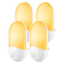 LED Night Light Plug-in Night Light for Kids Automatic ON/Off Dusk to Dawn Wall Lights for Bedroom, Corridor, Aisle(4PACK 2024 - buy cheap