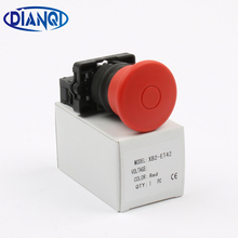 Botón pulsador de parada de emergencia XB2 ET42, pulsador de xb2-et42, 40mm, N/C 2024 - compra barato