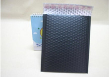 Bolsas de correo negras de 20x25 cm con 4cm, sobres acolchados plateados de burbujas, sobres de burbujas de aluminio 2024 - compra barato