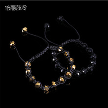 48 pieces / handmade crystal rosary bracelet pearl crystal beaded bracelet, classic men's and women's charm gift bracelet 2024 - buy cheap