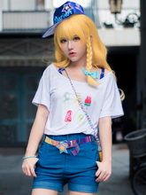 Anime TouHou Project Kirisame Marisa TOHO Summer Fruits Uniform Cosplay Costume Cute Daily Suit Fancy party Dress Halloween 2024 - buy cheap