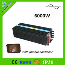 6000W Off Grid DC to AC Pure Sine Wave Solar Inverter with Remote Controller 2024 - buy cheap