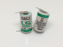 10pcs/lot New Original SAFT LS 14250 LS14250 1/2 AA 1/2AA 3.6V 1250mAh Lithium Battery PLC Batteries With Pins 2024 - buy cheap