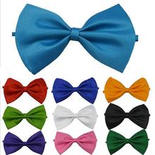 Classic Adjustable Fashion Bow Ties Men's Tuxedo Classic Solid Wedding Party Butterfly Cravat Brand Mullti-Color to Choose 2024 - buy cheap