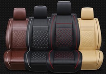Capas de couro para assento dianteiro de carro, proteção universal à prova d'água para a maioria dos acessórios automotivos do interior 2024 - compre barato