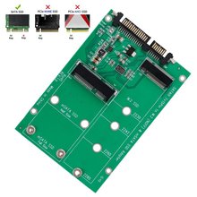 Adaptador ngff ou msata para sata 3.0, 2 em 1, conversor com suporte para mini sata ou m.2 sata key, 2230, 2242, 2260, 2280, ssd 2024 - compre barato